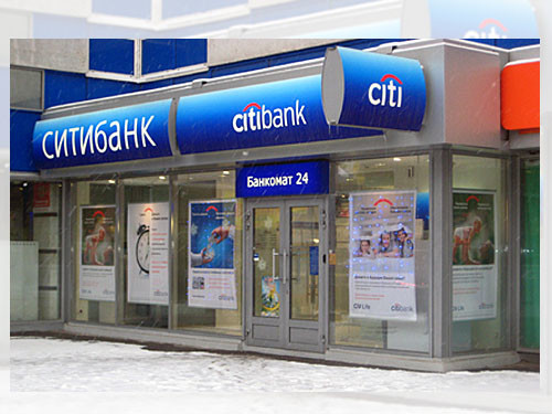 Рекламное оформление сети банков по всей России