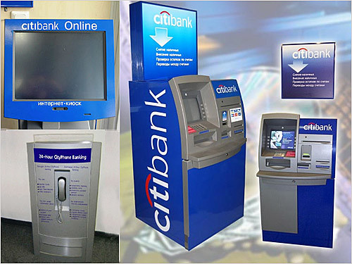 Оформление сети банкоматов